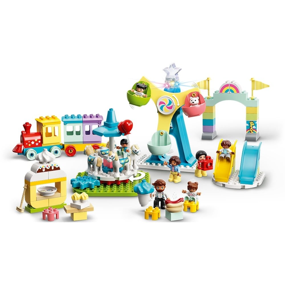 LEGO DUPLO -  Parcul de distractii 10956, 95 piese