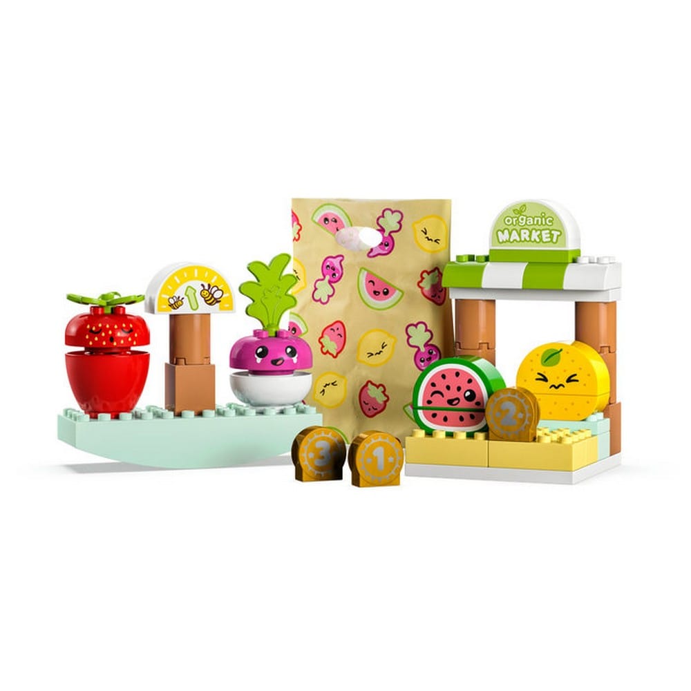 LEGO DUPLO Piata cu produse organice 10983, 40 piese