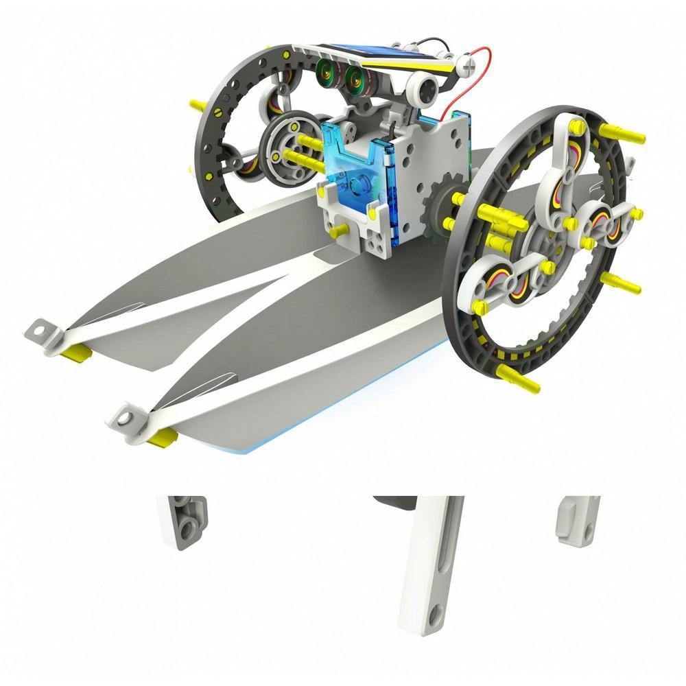 Robot Építő Készlet - Solar Powered Robot (14 az 1-ben) - Játszma.ro - A maradandó élmények boltja