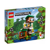 LEGO Minecraft: Căsuța modernă din copac 21174, 909 piese
