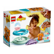 LEGO DUPLO -  Panda Rosu Plutitor 10964, 5 piese