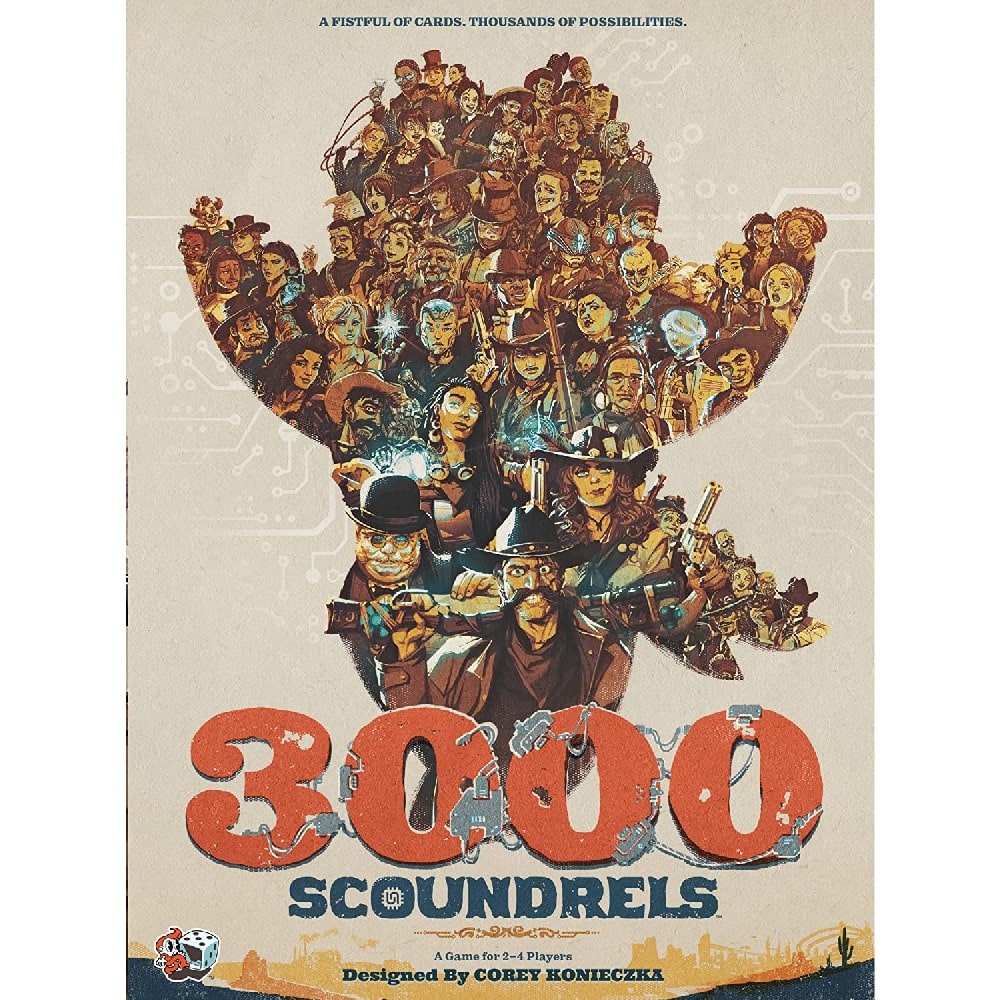 3000 Scoundrels joc de societate în limba engleză