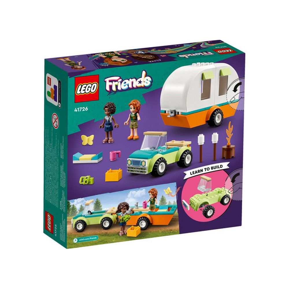 LEGO Friends -  Vacanta cu rulota 41726, 87 piese