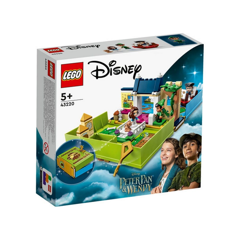 LEGO Disney -  Carte de povesti Peter Pan si Wendy 43220, 111 piese