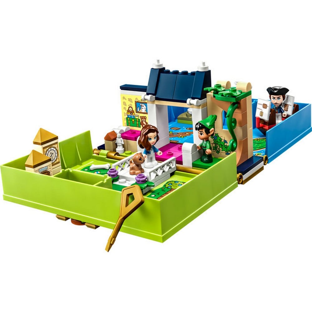 LEGO Disney -  Carte de povesti Peter Pan si Wendy 43220, 111 piese
