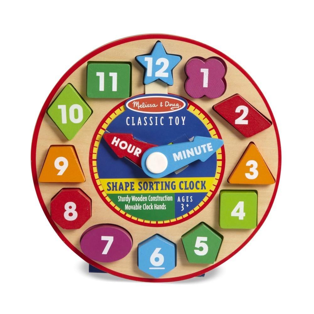 Melissa & Doug Formaillesztő óra-Melissa&Doug-1-Játszma.ro - A maradandó élmények boltja