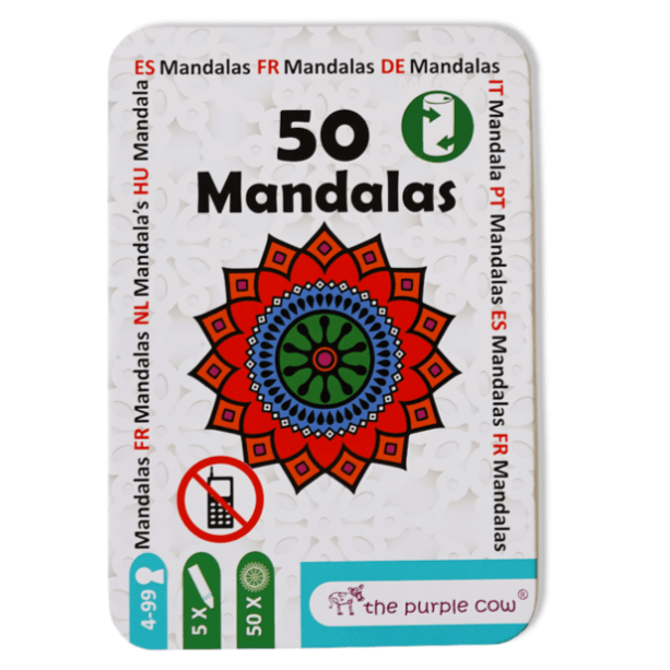 50 Mandalas - The Purple Cow-the purple cow-1-Jocozaur
