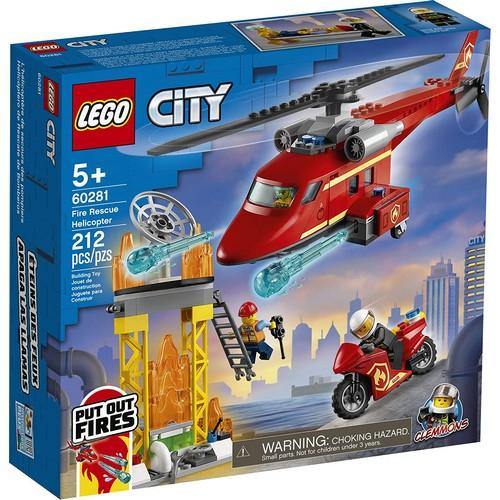 LEGO City Fire Rescue Helicopter 60281 - Játszma.ro - A maradandó élmények boltja
