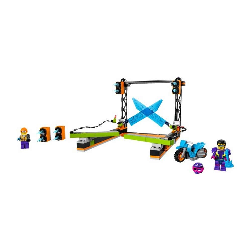 LEGO City -  Provocarea cu lame 60340, 154 piese