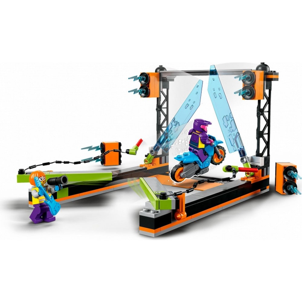 LEGO City -  Provocarea cu lame 60340, 154 piese