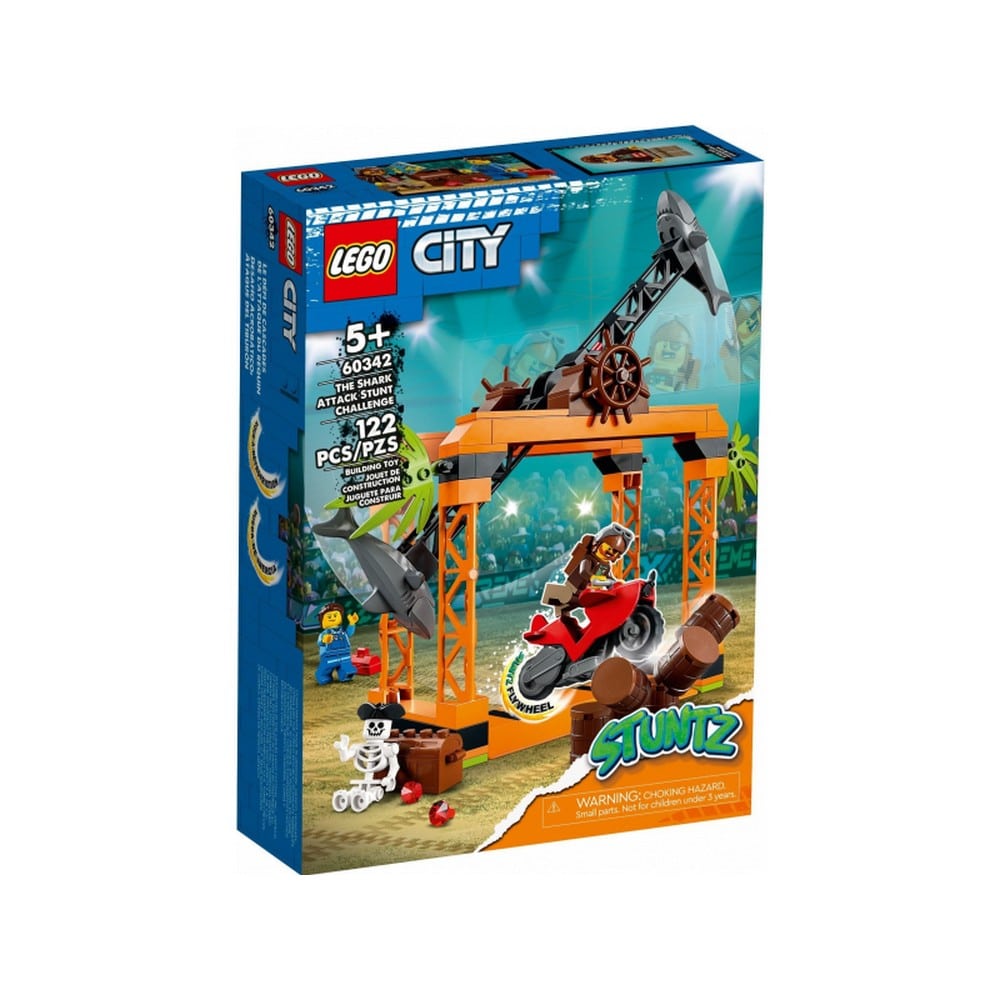 LEGO City Atacul rechinilor 60342, 122 piese