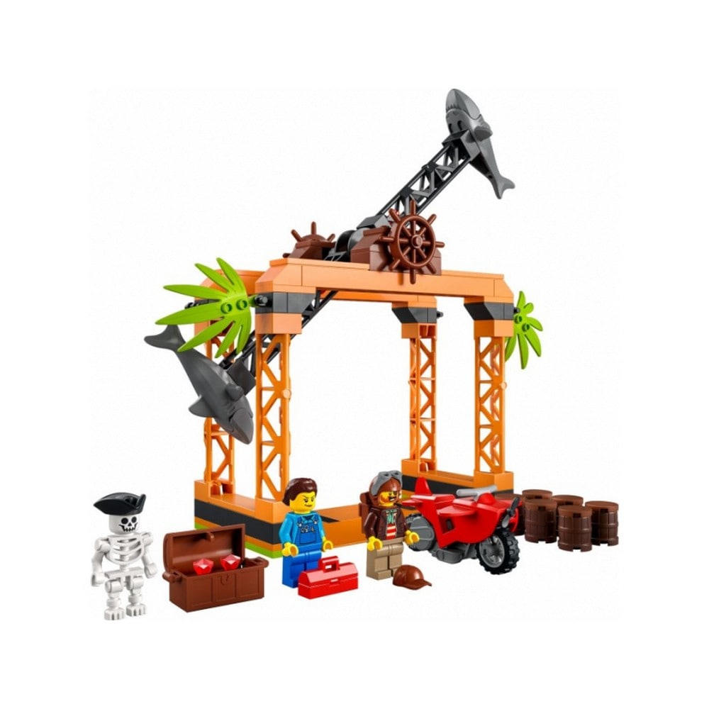 LEGO City Atacul rechinilor 60342, 122 piese