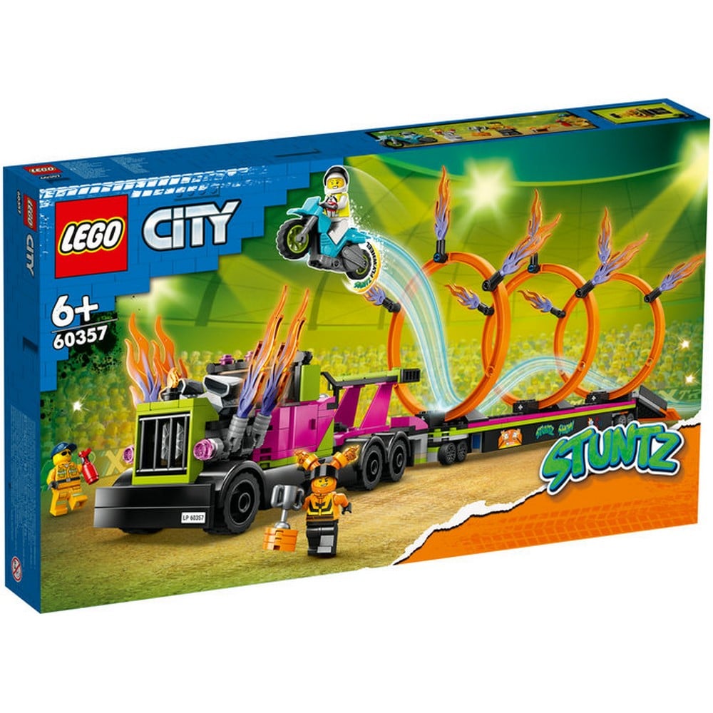 LEGO City Camion de cascadorii 60357