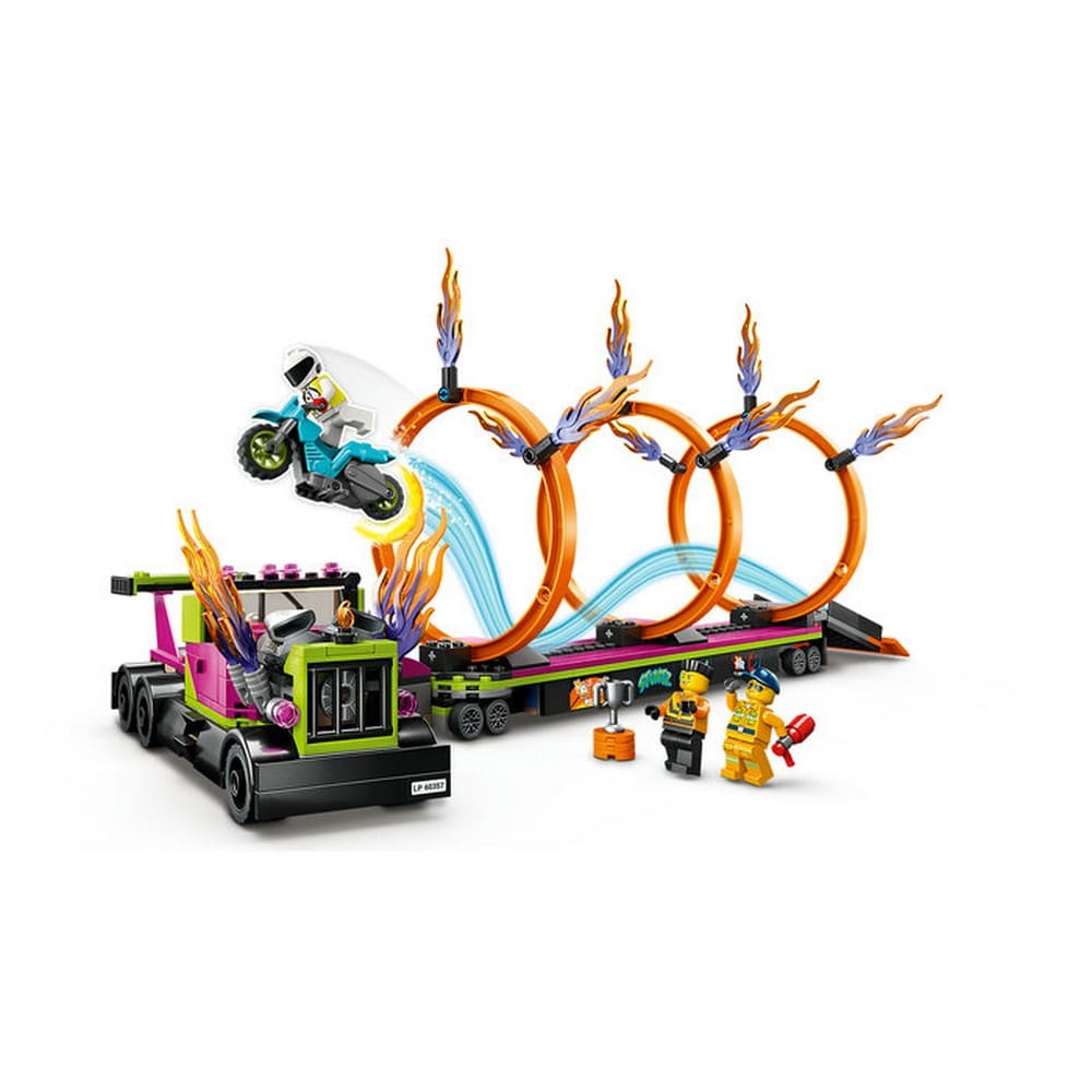 LEGO City Camion de cascadorii 60357, 479 piese