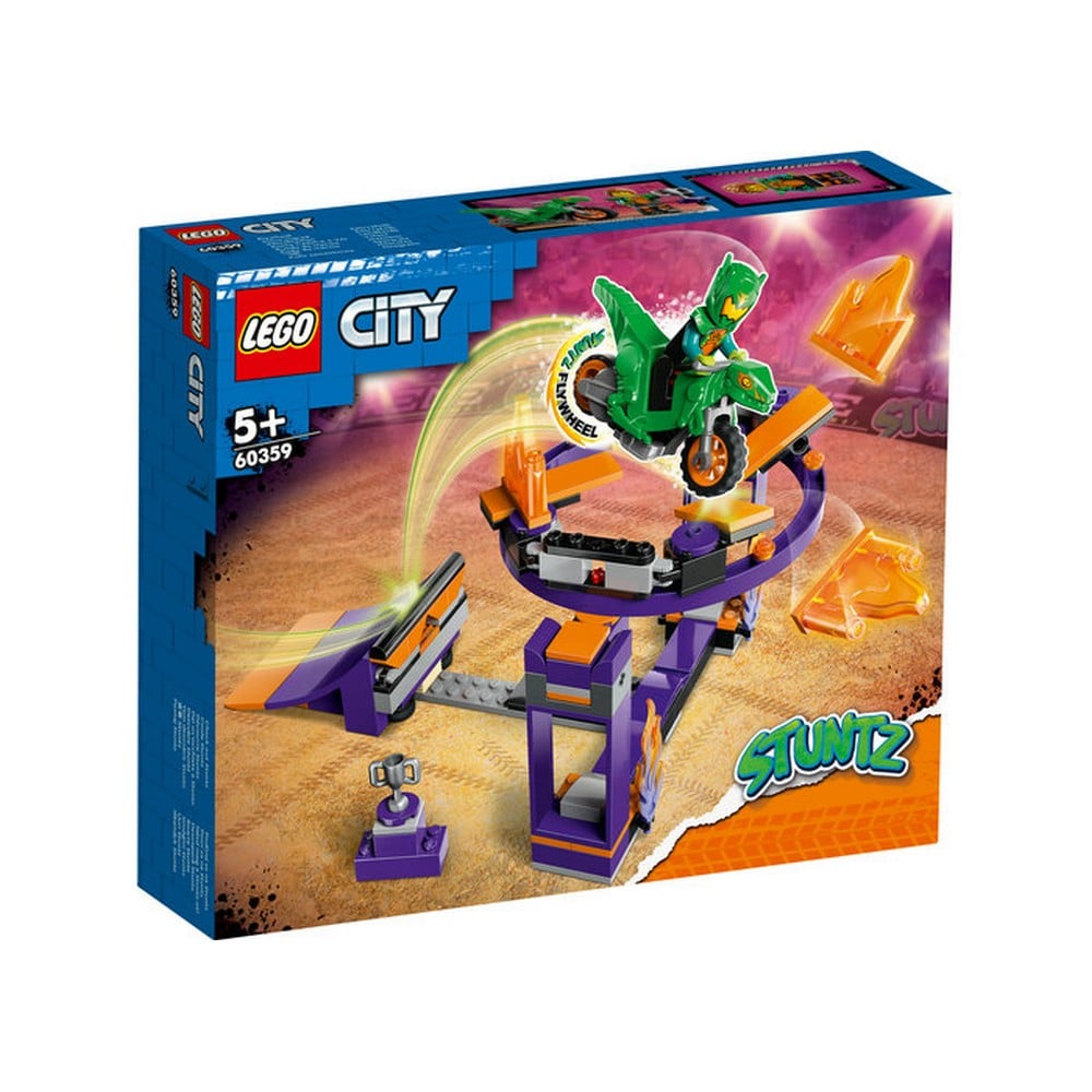 LEGO City Cascadorii pe rampa 60359