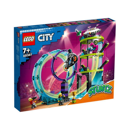 LEGO City Provocarea supremă de cascadorii pe motocicletă 60361