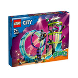 LEGO City Provocarea suprema de cascadorii pe motocicleta 60361, 385 piese