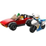 LEGO City Urmarire pe motocicleta 60392, 59 piese