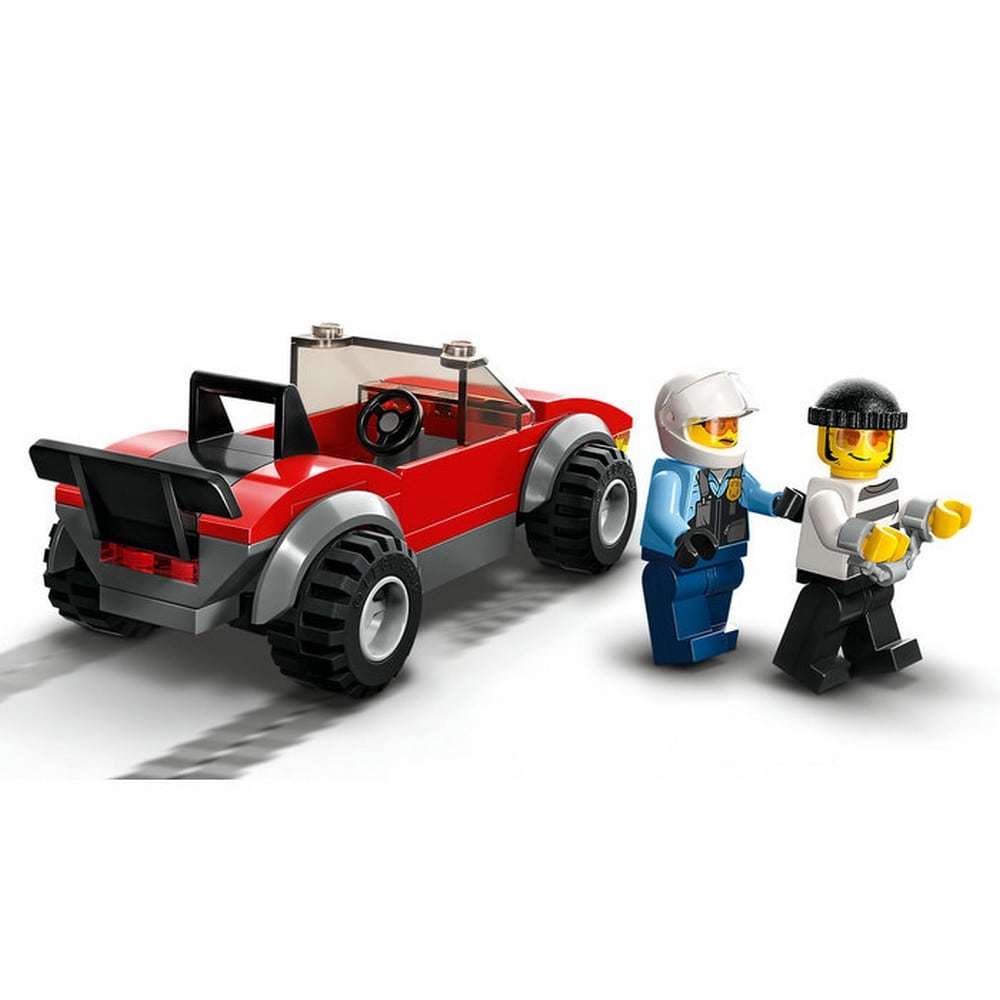 LEGO City Urmarire pe motocicleta 60392, 59 piese