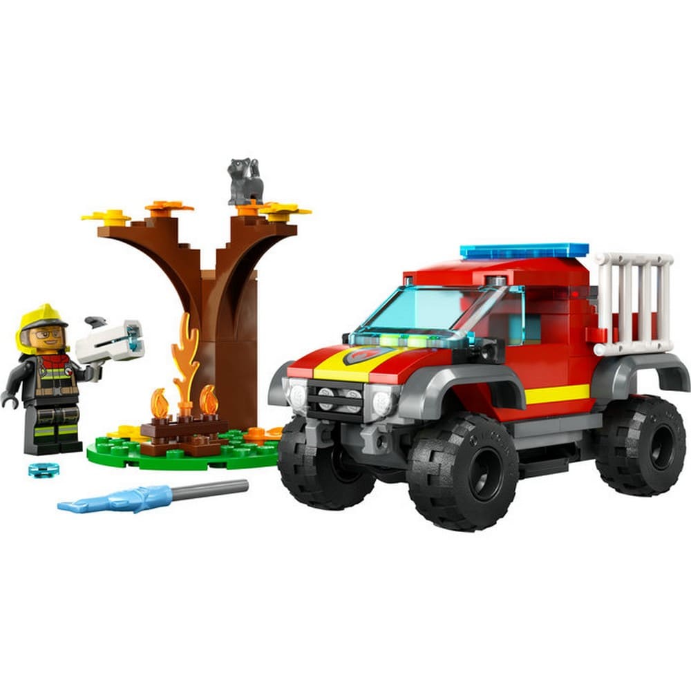 LEGO City Masina de pompieri 4x4 60393