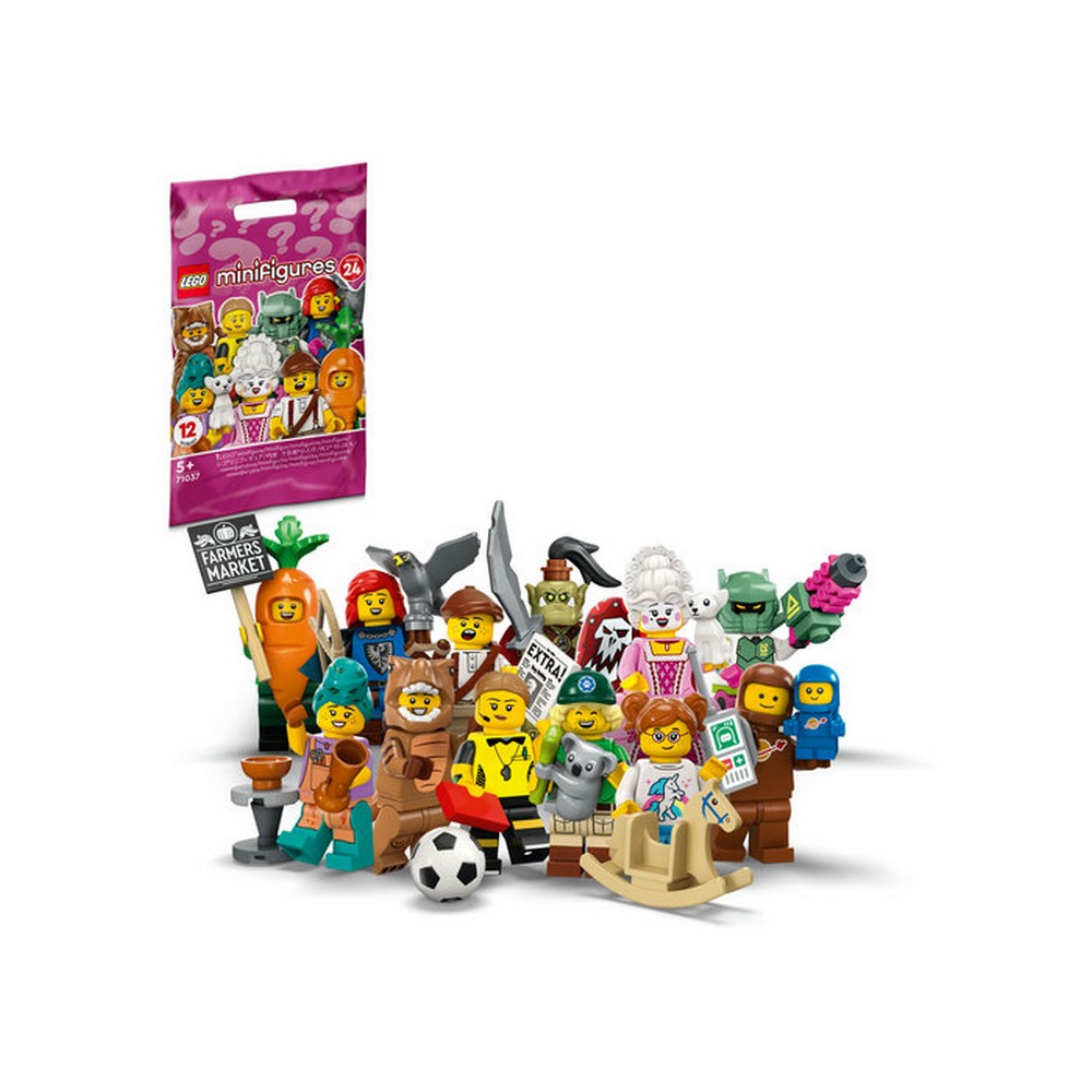 LEGO Minifigurine -  Minifigurina Colectionabila - Seria 24 71037, 8 piese