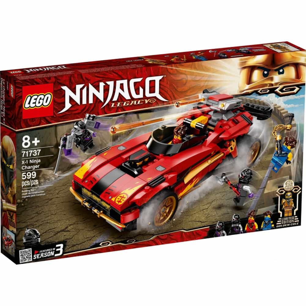 LEGO Ninjago -  X-1 Ninja Charger 71737, 599 piese