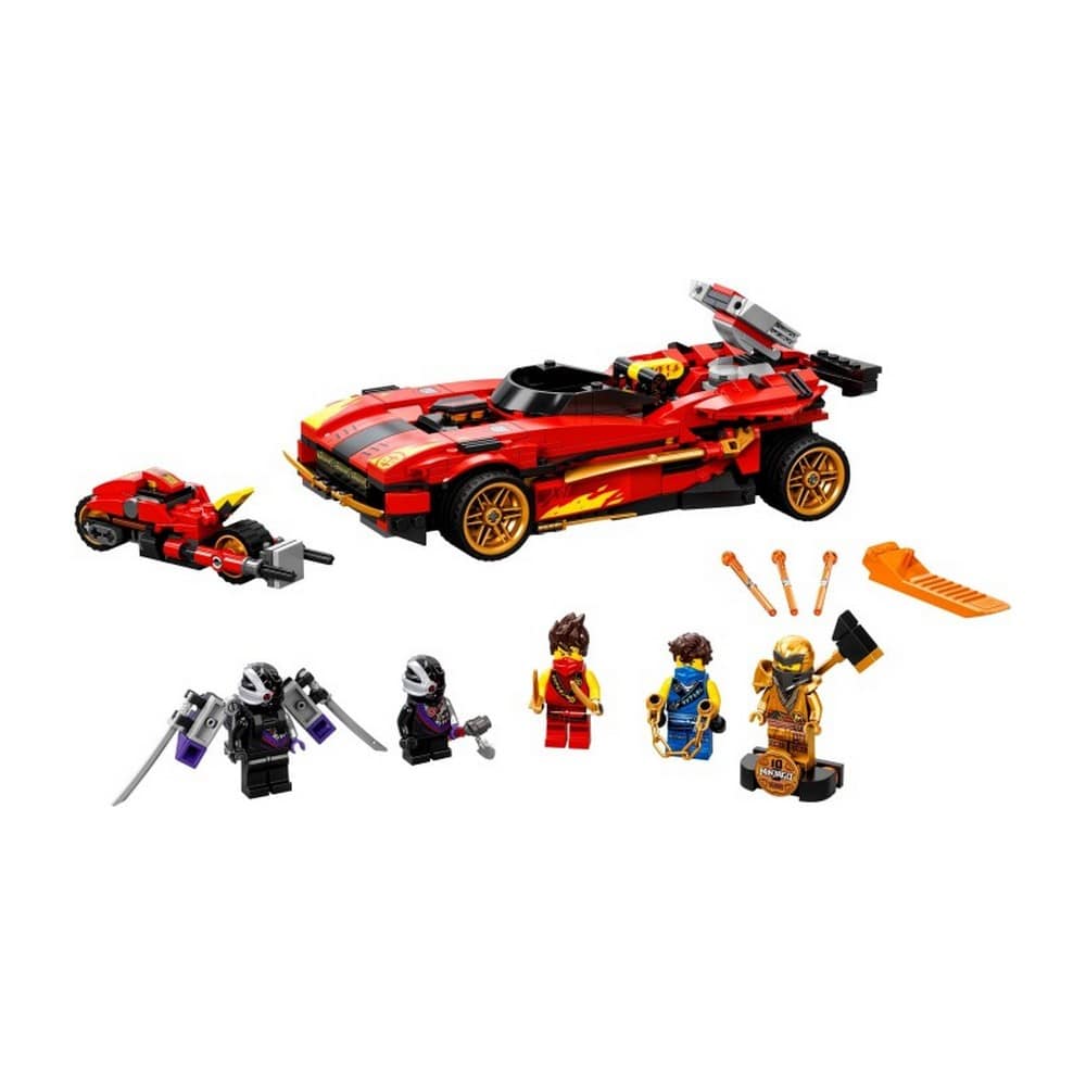 LEGO Ninjago -  X-1 Ninja Charger 71737, 599 piese