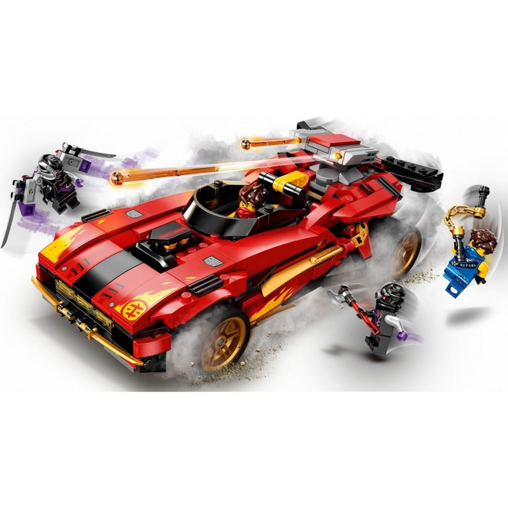 LEGO Ninjago -  X-1 Ninja Charger 71737, 599 piese