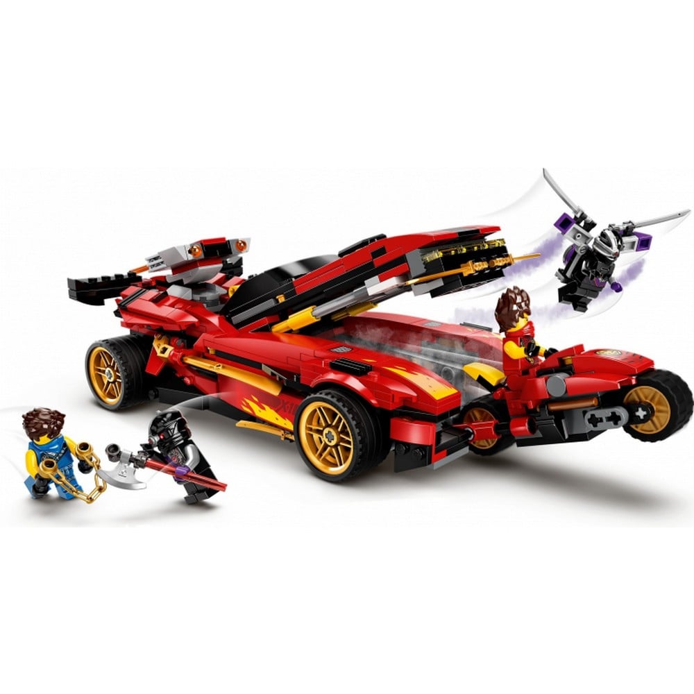 LEGO Ninjago -  X-1 Ninja Charger 71737, 599 piese
