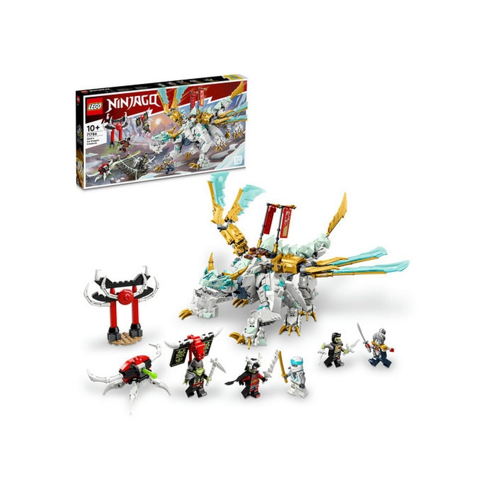LEGO Ninjago Dragonul de gheata al lui Zane 71786