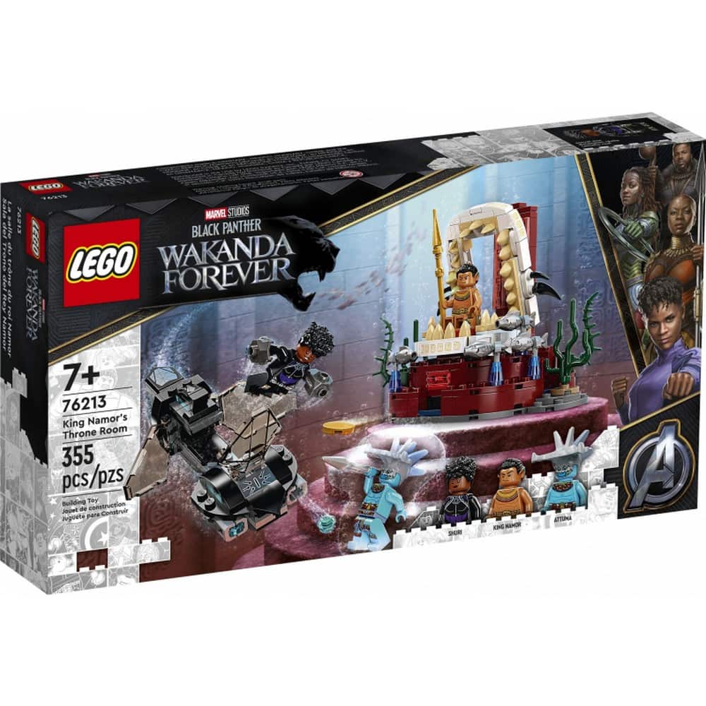 LEGO Marvel Super Heroes -  Tronul regelui Namor 76213, 355 piese