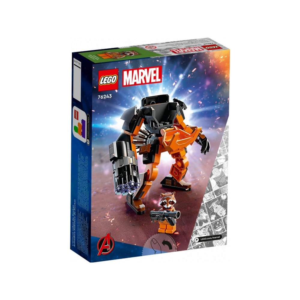 LEGO Marvel Super Heroes: Robot Rocket 76243, 98 piese