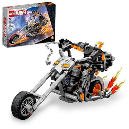 LEGO Marvel Robot și motocicletă Călărețul fantomă 76245