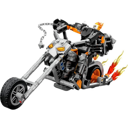 LEGO Marvel Robot și motocicletă Călărețul fantomă 76245