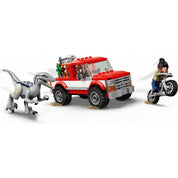 LEGO Jurassic World -  Capturarea Velociraptorilor Blue si Beta 76946, 181 piese
