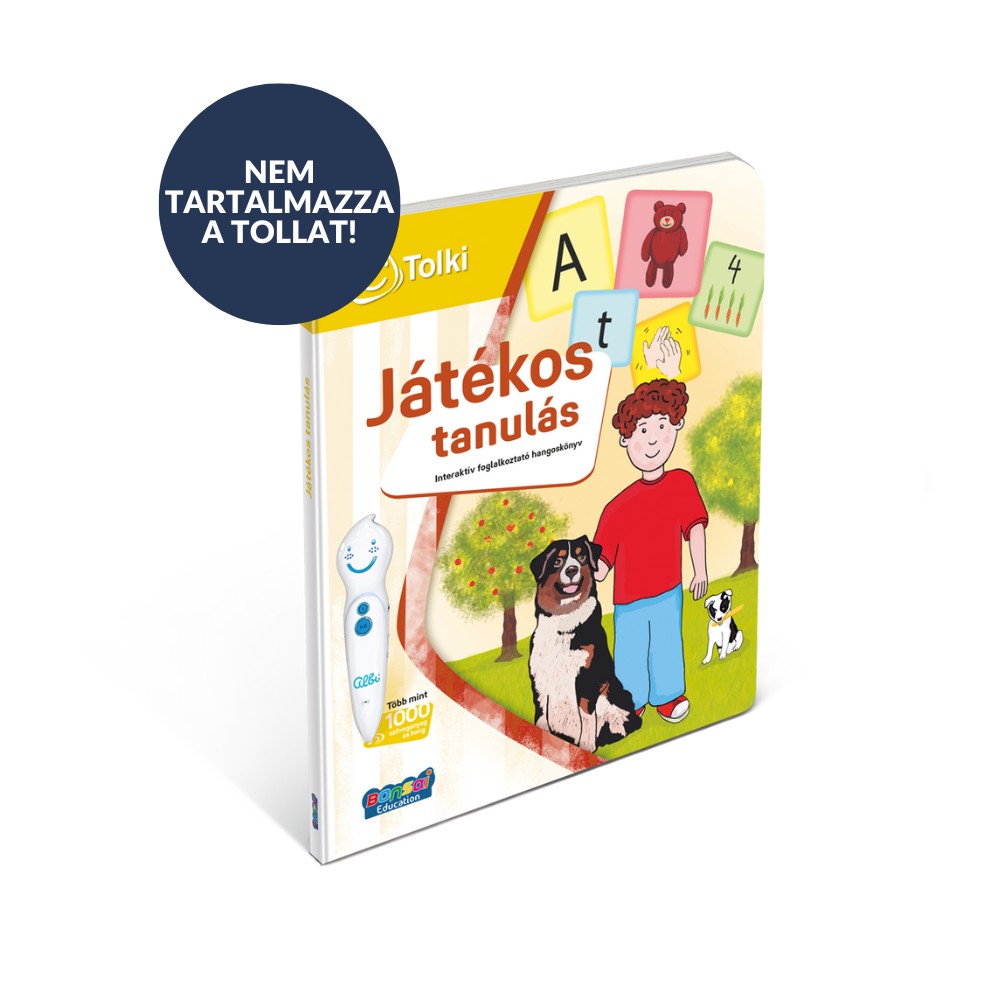 Tolki interaktív könyv - Játékos tanulás carte interactivă în limba maghiară