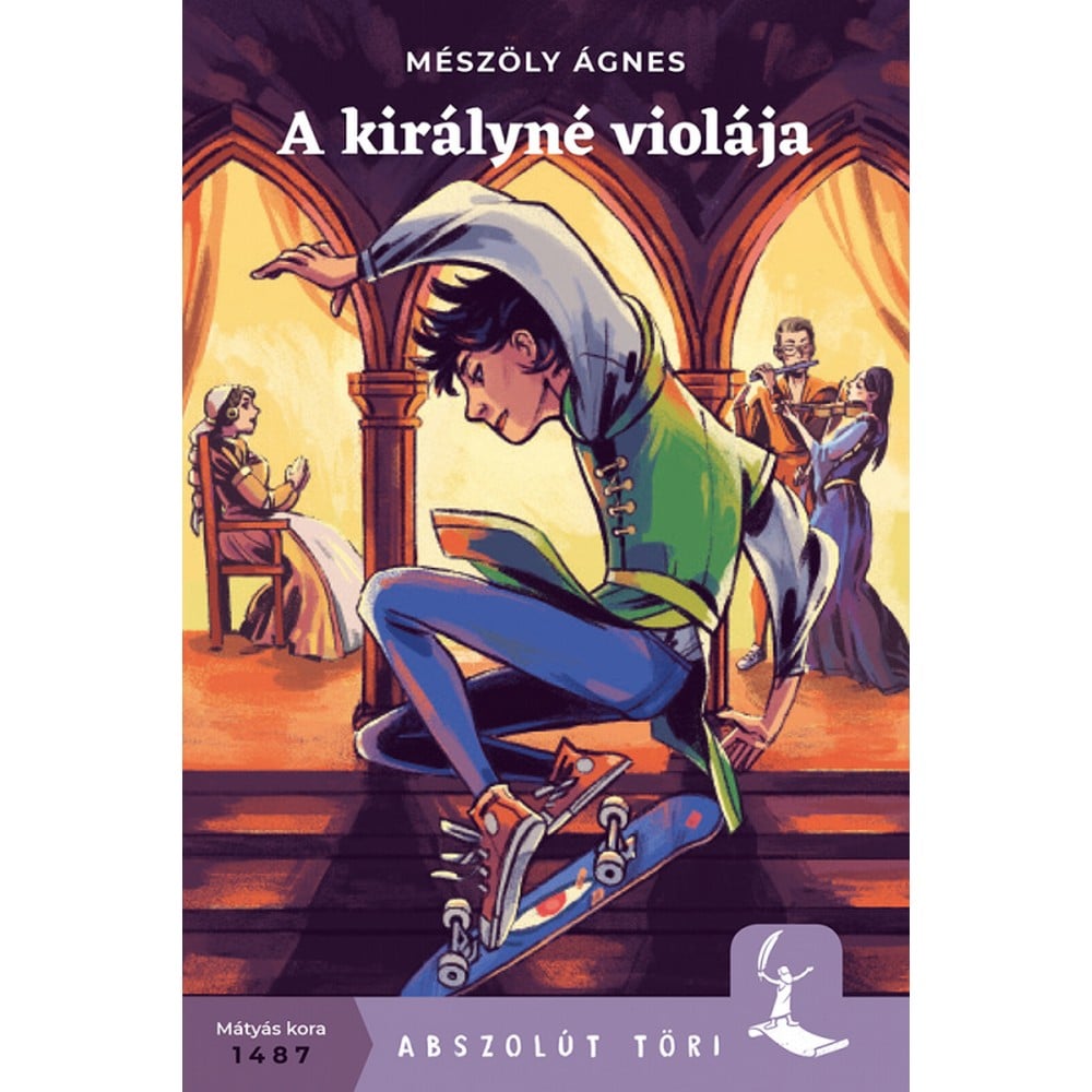A királyné violája Carte în limba maghiară