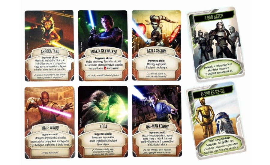 Star Wars: A klónok háborúja joc de societate în limba maghiară