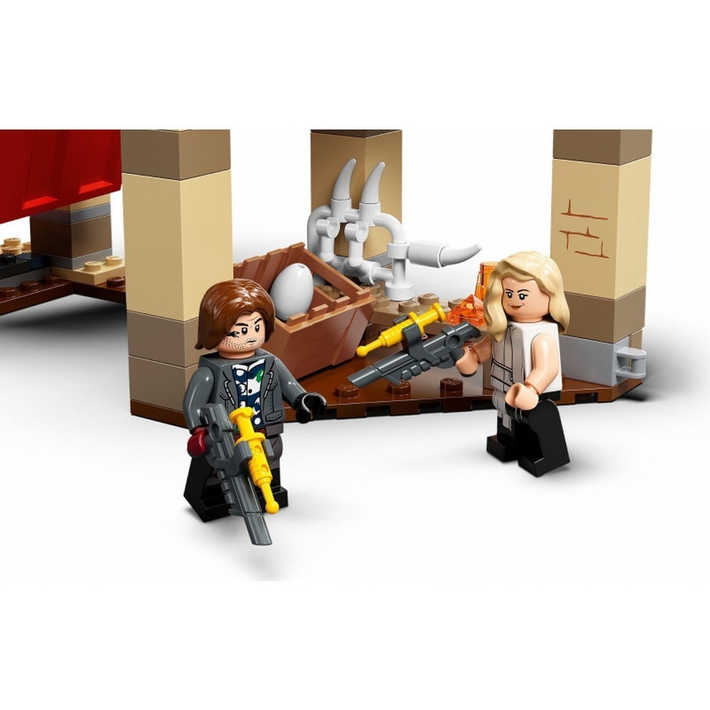 LEGO Jurassic World -  Evadarea dinozaurilor T.rex si Atrociraptor 76948, 466 piese