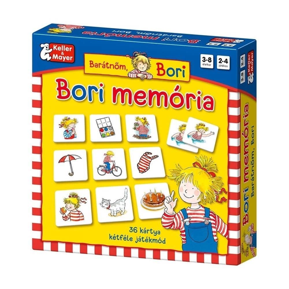 Bori Memória joc de societate în limba maghiară