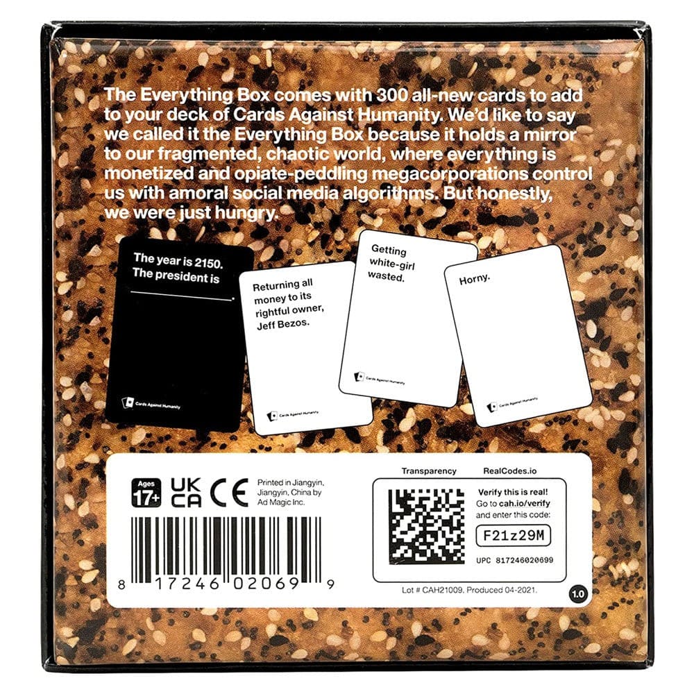 Cards Against Humanity Everything Box 5 extensie în limba engleză