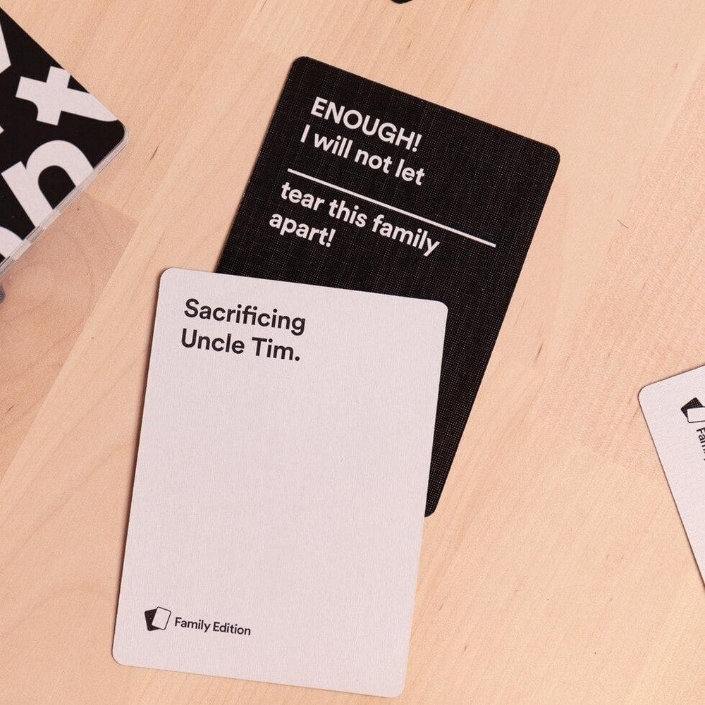 Cards Against Humanity Family Edition joc de societate în limba engleză