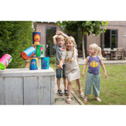 Joc de aruncat conserve cu animale, BS Toys