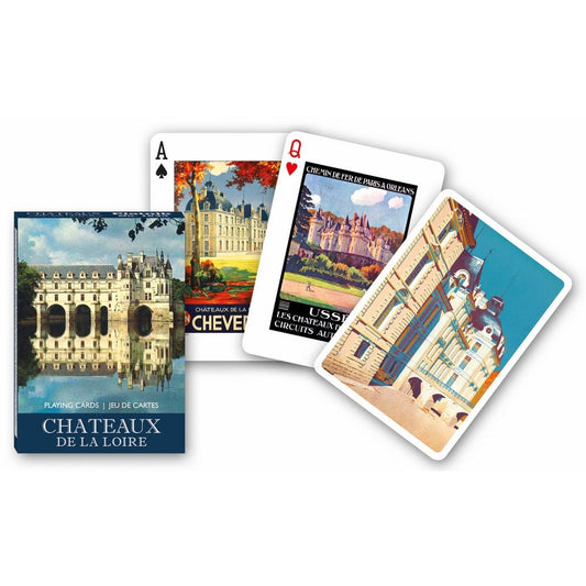 Cărți de joc - Chateaux de la Loire