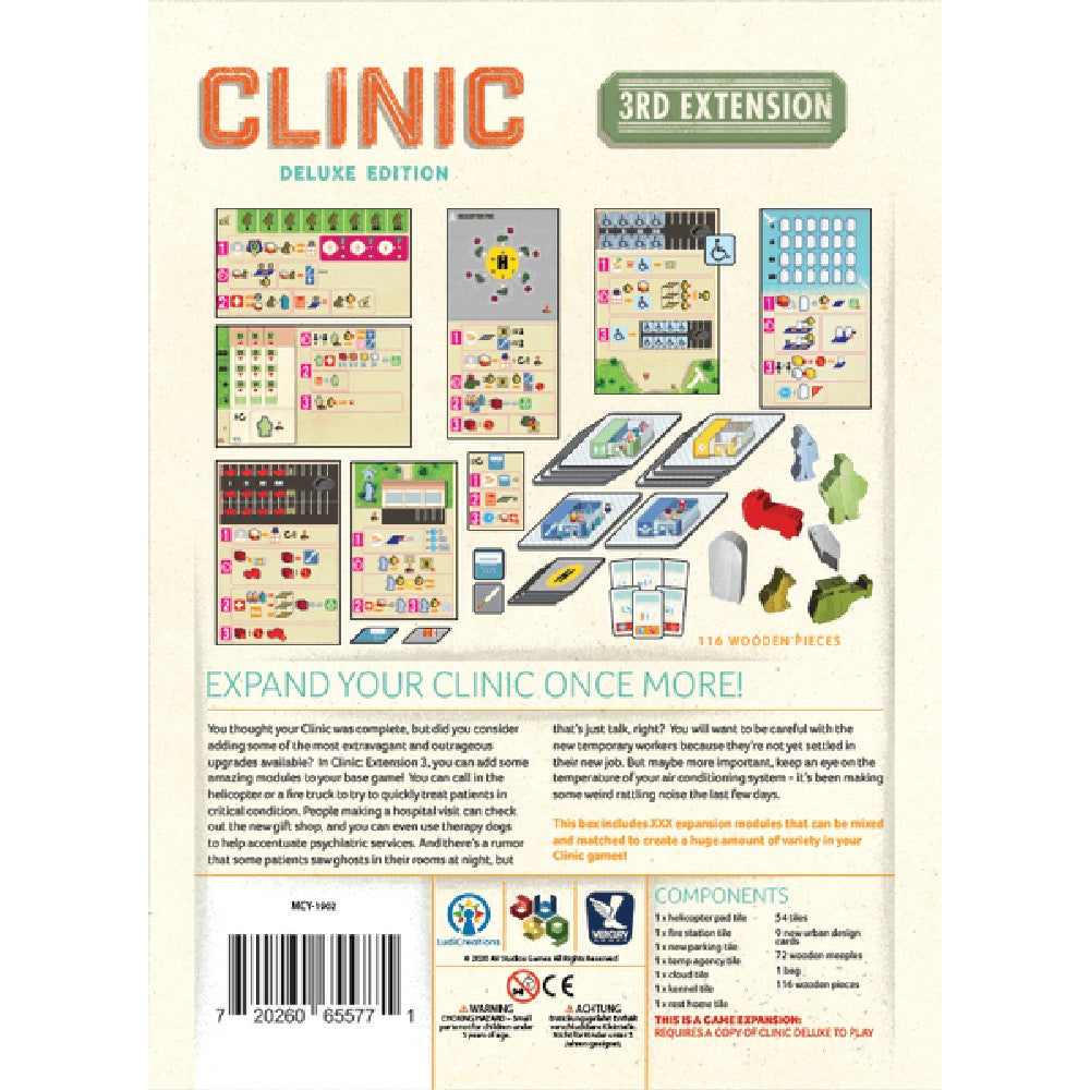Clinic Deluxe Edition 3rd Extension extensie în limba engleză