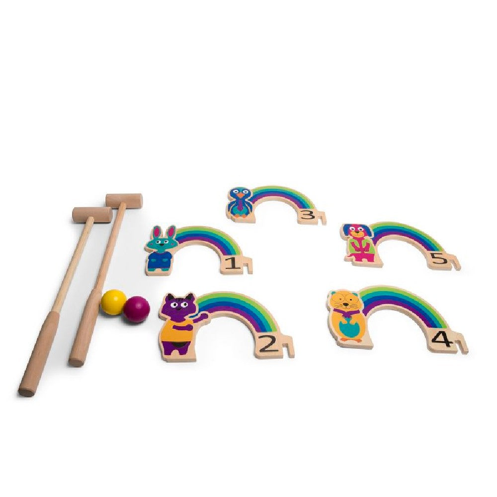 Kricket cu arc de curcubeu, BS Toys