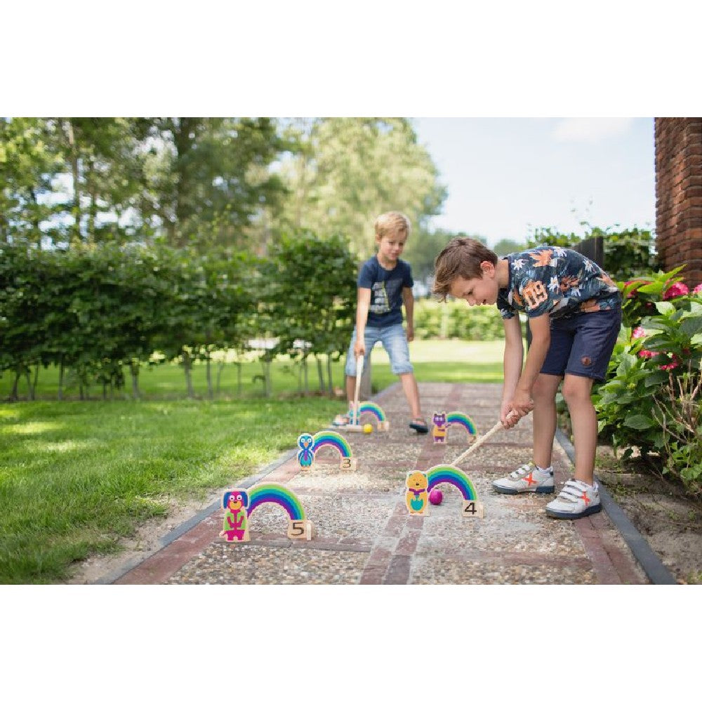 Kricket cu arc de curcubeu, BS Toys