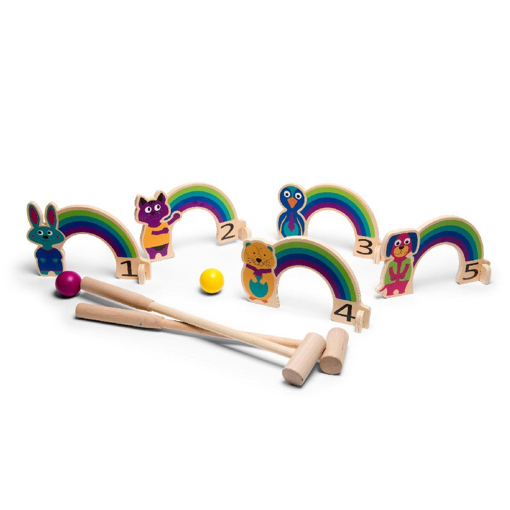 Kricket cu arc de curcubeu, BS Toys