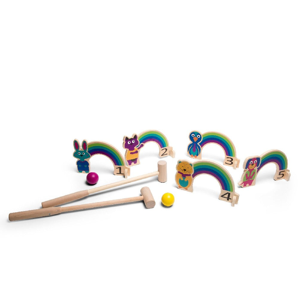 Kricket cu arc de curcubeu, BS Toys