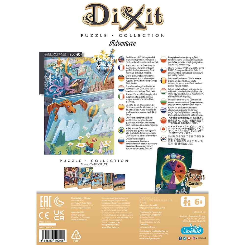 Dixit puzzle 500 de piese, Aventuri (Adventure 04)
